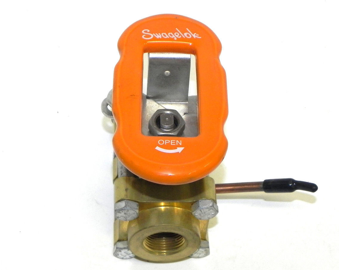 NEW SWAGELOK B-65TUVF12-JLK-SS-XP BALL VALVE B65TUVF12JLKSSXP