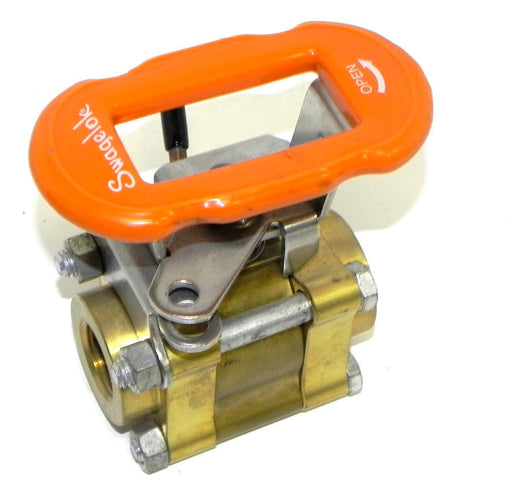 NEW SWAGELOK B-65TUVF12-JLK-SS-XP BALL VALVE B65TUVF12JLKSSXP