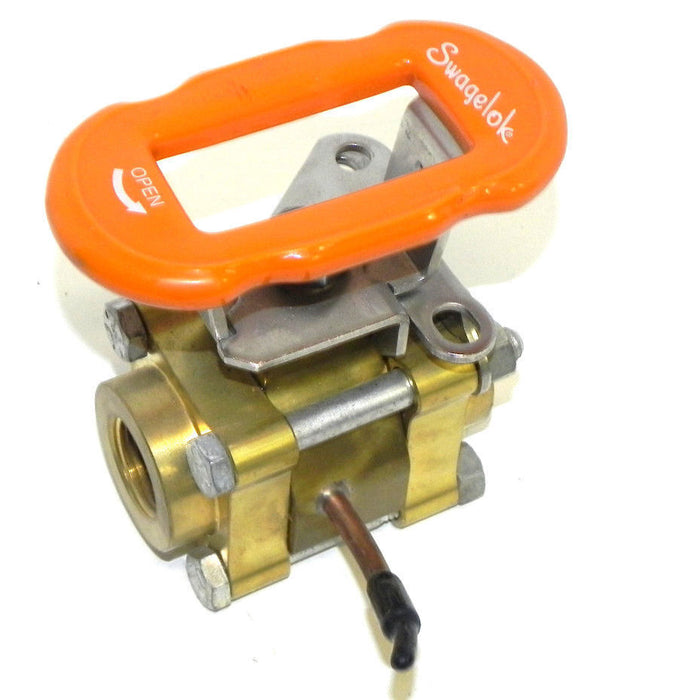 NEW SWAGELOK B-65TUVF12-JLK-SS-XP BALL VALVE B65TUVF12JLKSSXP