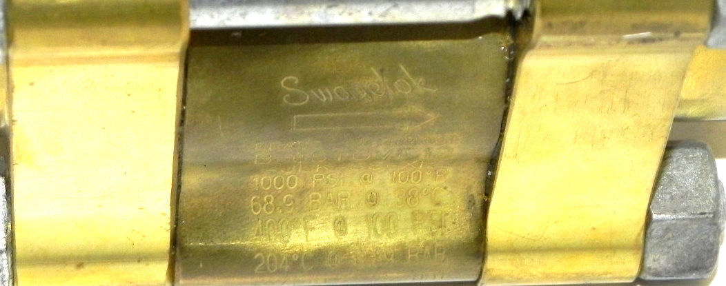 NEW SWAGELOK B-65TUVF12-JLK-SS-XP BALL VALVE B65TUVF12JLKSSXP