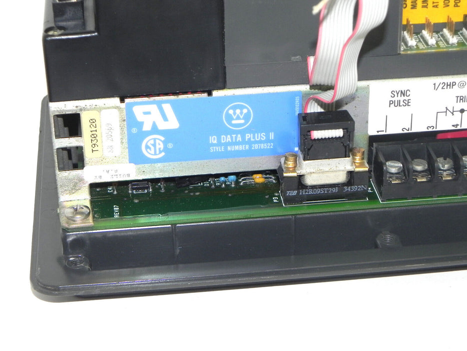 WESTINGHOUSE 2D78522 IQ DATA PLUS II MODULE W/ 9966D75G01 POWER MODULE ...