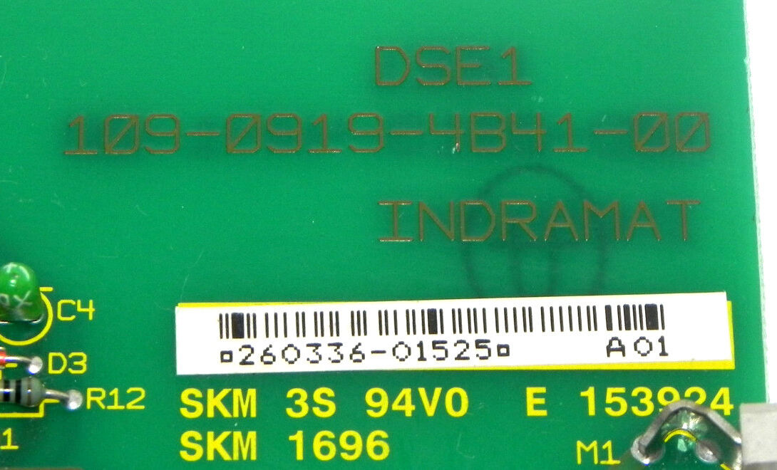 INDRAMAT DSE 1.1 BOARD 109-0919-4B41-00, DSE11