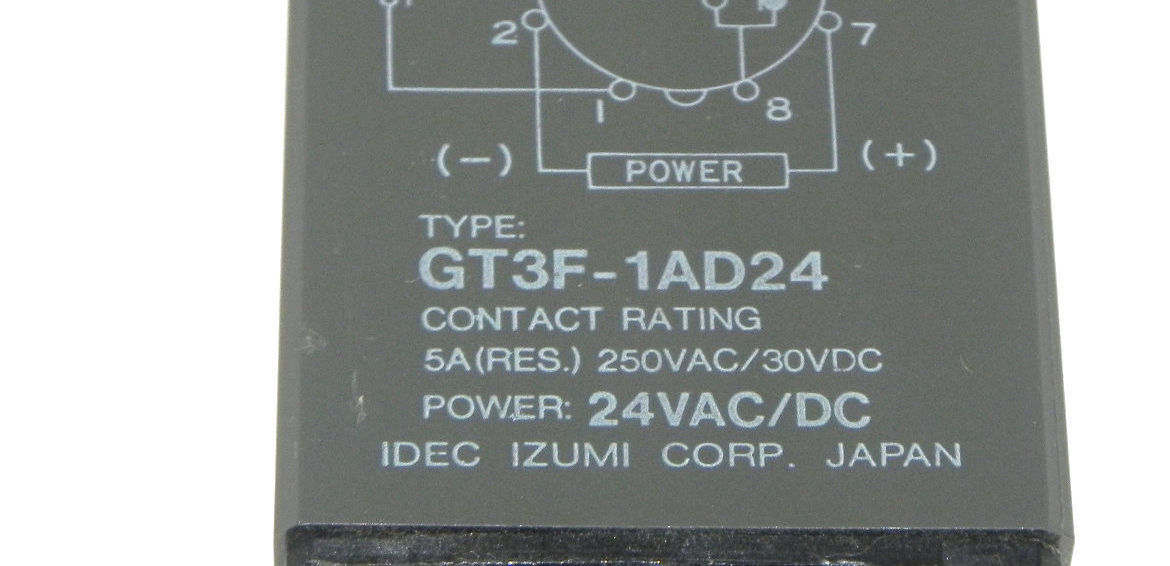 IDEC GT3F-1AD24 ELECTRONIC TIMER GT3F1AD24