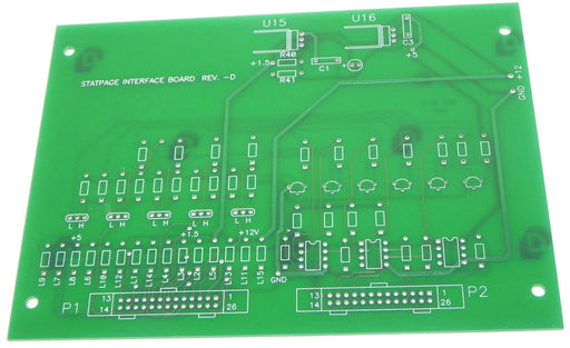 NEW STATPAGE INTERFACE BOARD REV. D GEI 2A-0 0012