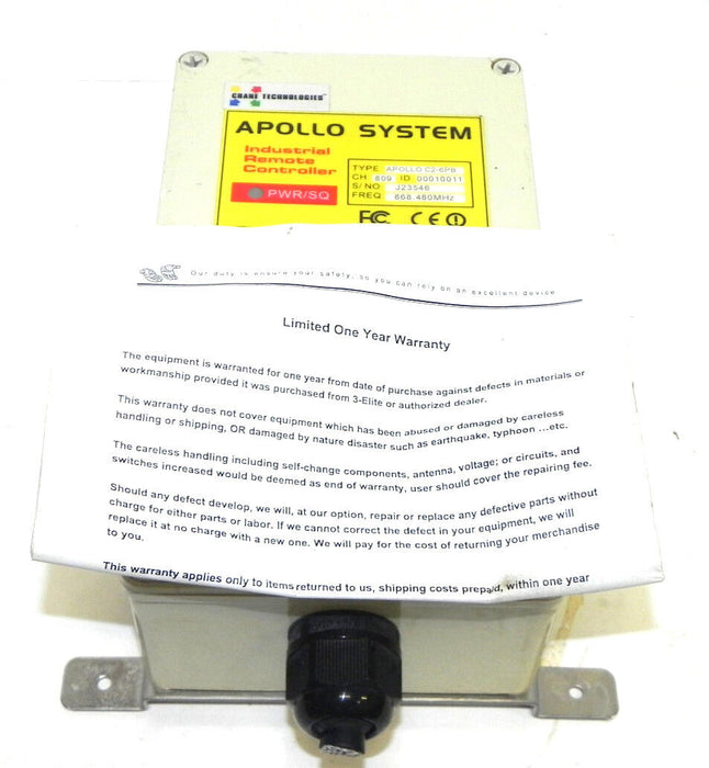 APOLLO C2-6PB CRANE CONTROL C26PB