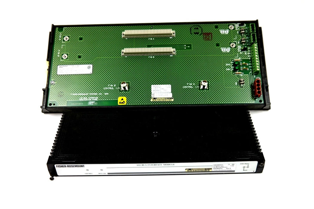 FISHER-ROSEMOUNT CL7801X1-B1 I/O BUS I/F 44B2858X012 W/ CL7801X1-DA1 MODULE