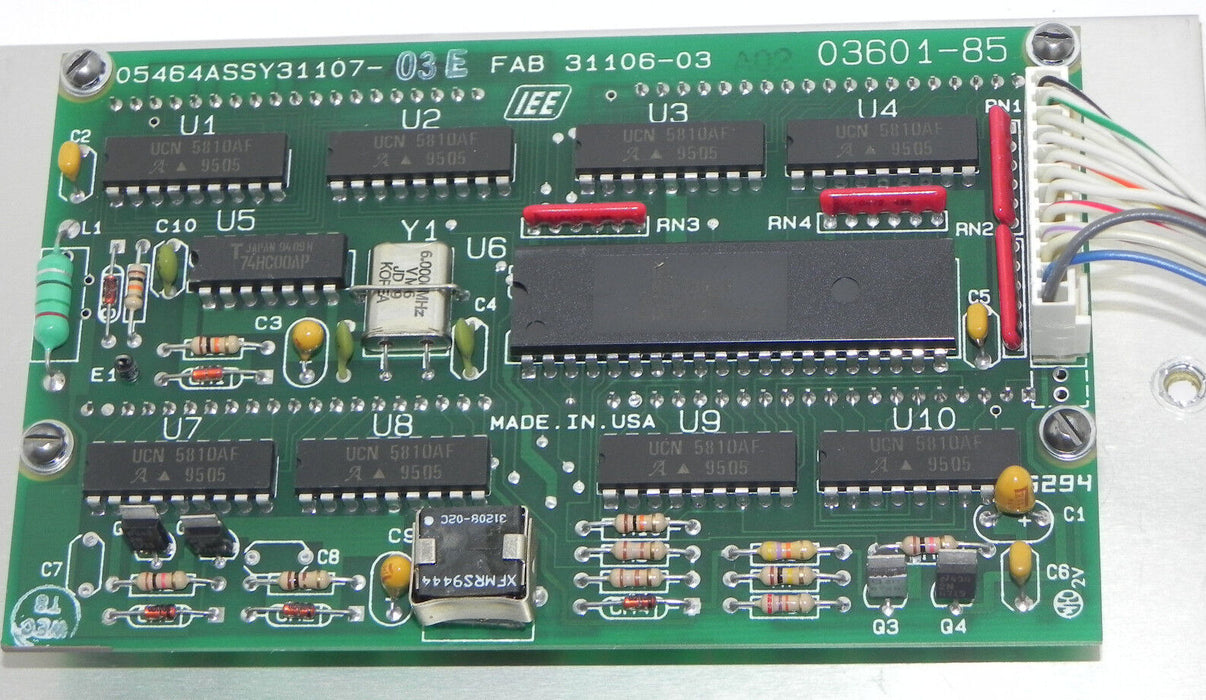 STANLEY X5390 DISPLAY FOR T801 W/ 31106-03 DISPLAY UNIT MODULE 03601-85