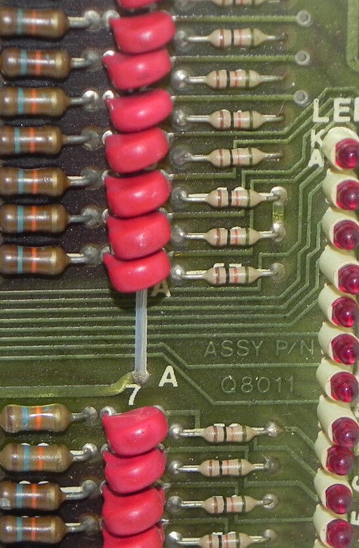 MCGILL 1701-1110 INPUT BOARD 17011110, PCB P/N Q6511, ASSY P/N: Q8011