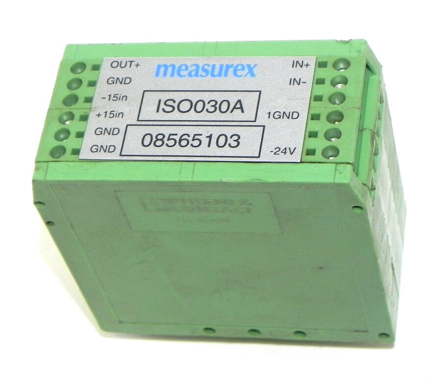 PHOENIX CONTACT MEASUREX ISO030A TYPE UEGM ASSY NO. 209707 REV. A