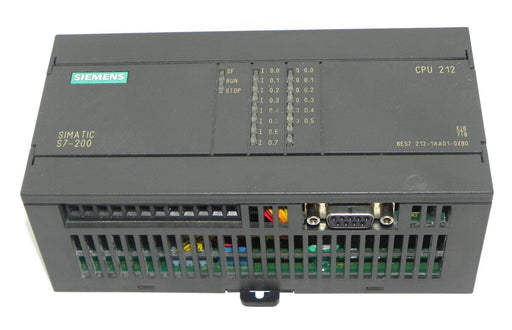 SIEMENS 6ES7-212-1AA01-0XB0 SIMATIC S7-200, 6ES72121AA010XB0 CPU 212, 21-28 VDC