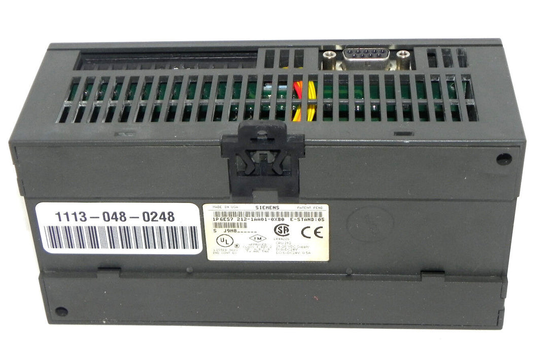 SIEMENS 6ES7-212-1AA01-0XB0 SIMATIC S7-200, 6ES72121AA010XB0 CPU 212, 21-28 VDC