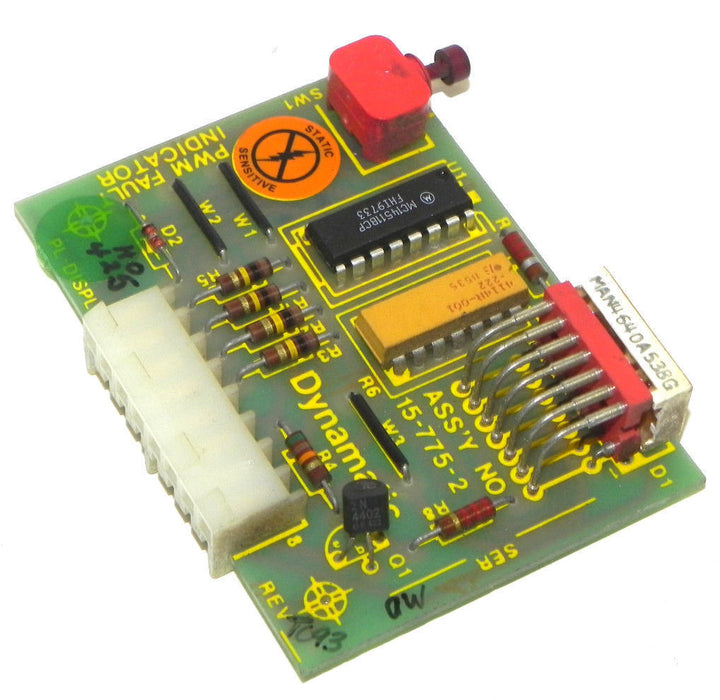 DYNAMATIC 15-775-2 FAULT INDICATOR PC BOARD 157752