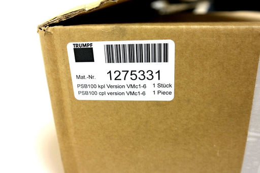 NEW TRUMPF 1275331 PSB100 VMc1-6 POWER SUPPLY BOARD FOR TRUMICRO 7240 LASER SYS