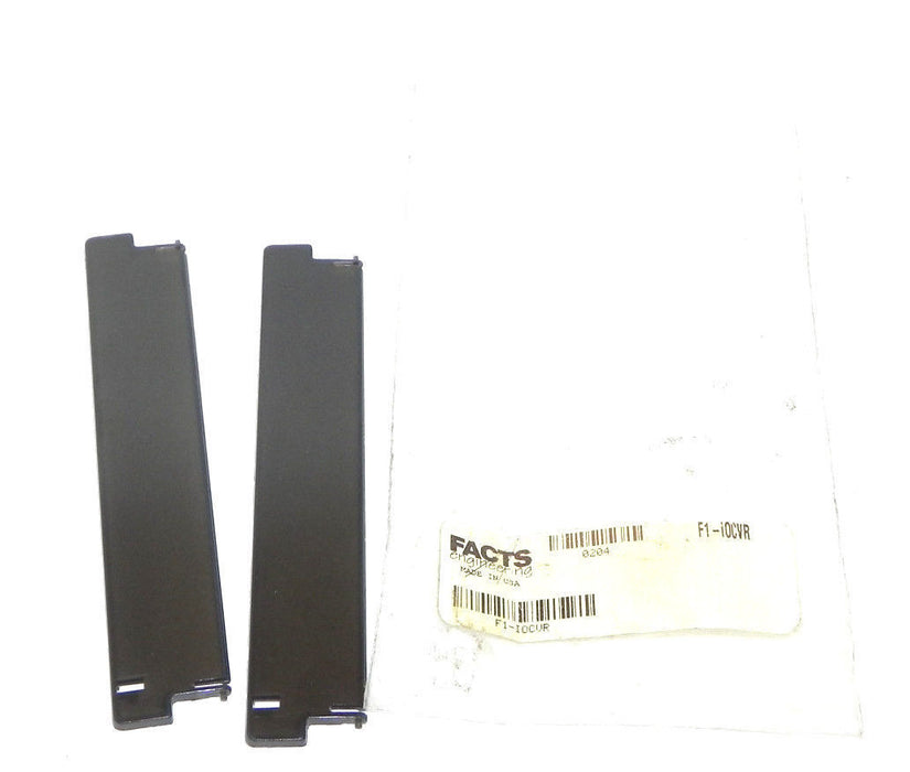 LOT OF 2 NEW FACTS ENGINEERING F1-IOCVR TERMINAL BLOCK COVERS F1IOCVR