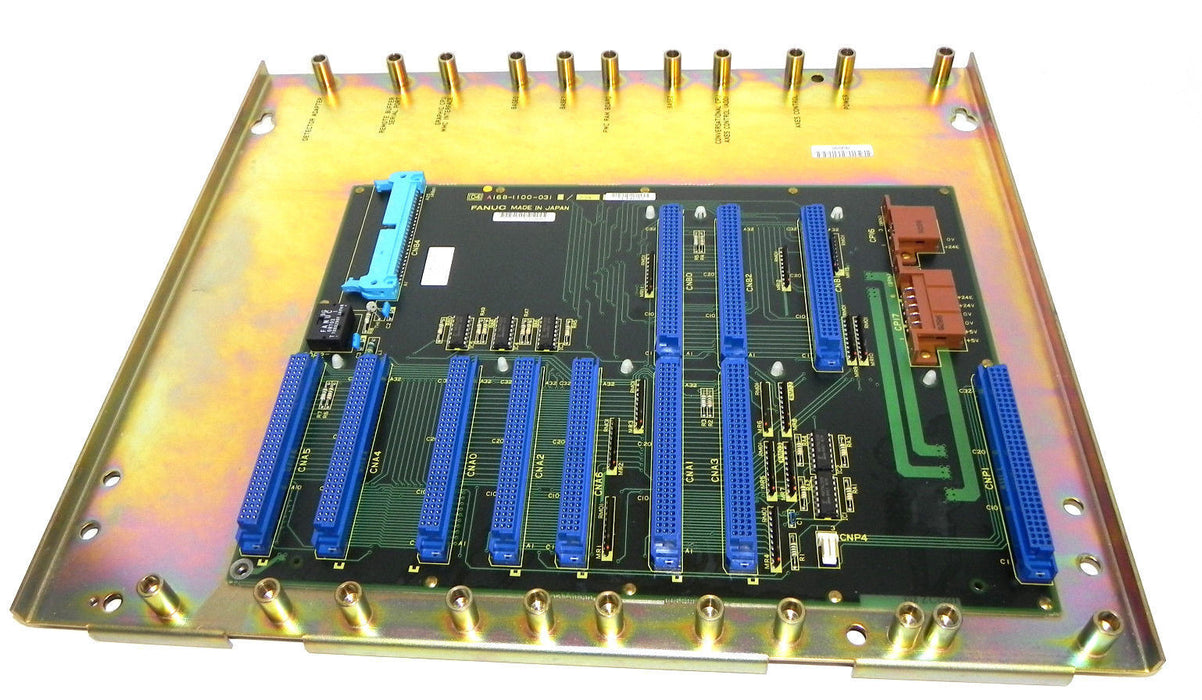 REPAIRED FANUC A16B-1100-0310 PC BOARD BACKPLANE 9SLOT A320-1100-T314/04