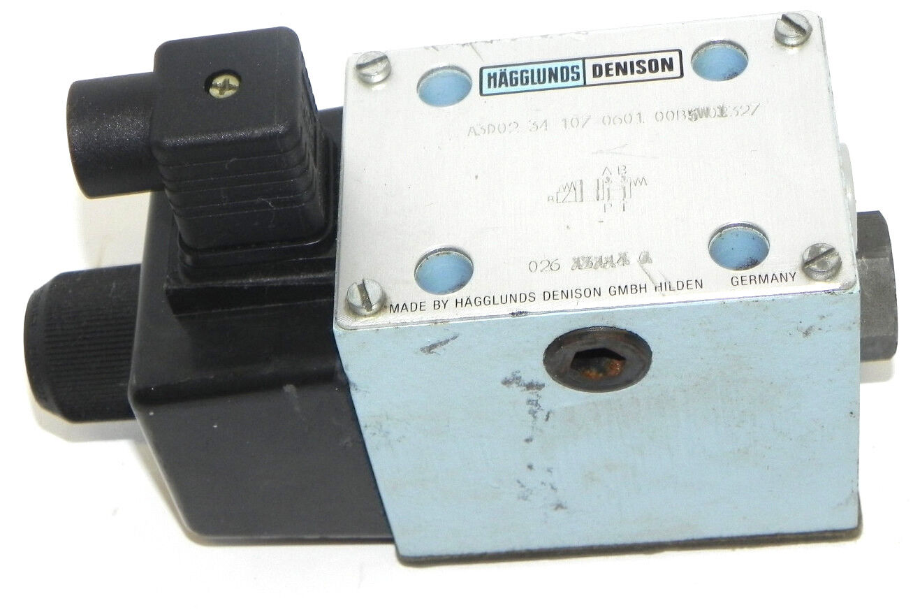 HAGGLUNDS DENISON A3D02-34-107-0601-00B5W01327 DIRECTIONAL VALVE HYDRAULIC