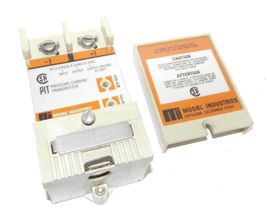 MOORE INDUSTRIES PRESSURE/CURRENT TRANSMITTER, LWLC-6132-W511