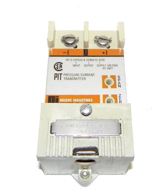 MOORE INDUSTRIES PRESSURE/CURRENT TRANSMITTER, LWLC-6132-W511