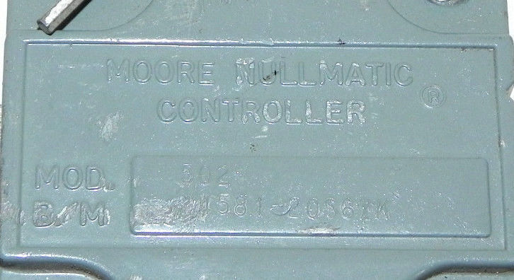 MOORE NULLMATIC CONTROLLER 502, 11581-20S6ZK