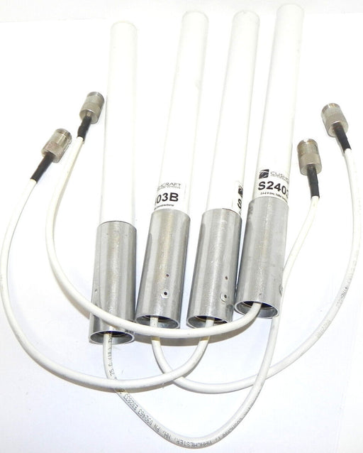 LOT OF 4 CUSHCRAFT S2403B OMNI-DIRECTIONAL ANTENNA 2.4 -2.5 GHz 3dBd