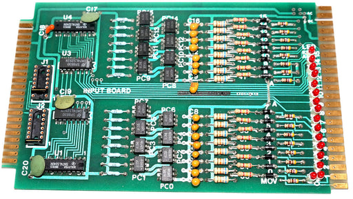MCGILL 1701-7112 INPUT BOARD 17017112, PCB P/N Q6511, ASSY P/N: 1010 REV. F