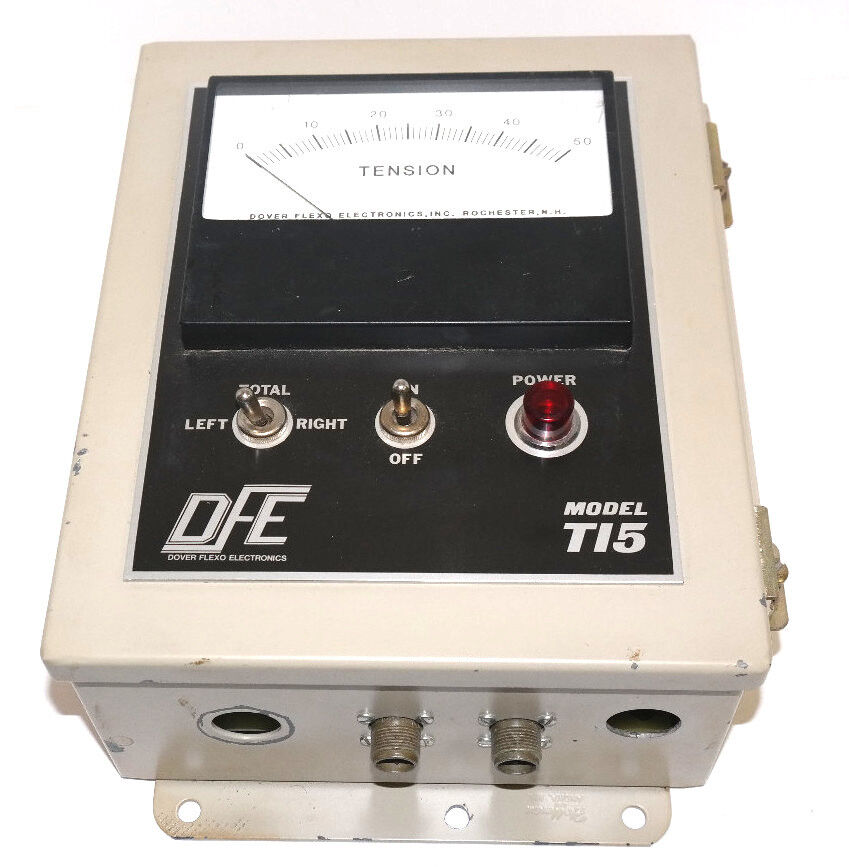 DOVER FLEXO ELECTRONICS TI5 TENSION INDICATOR EA1072C, PCD-1, TI5-C