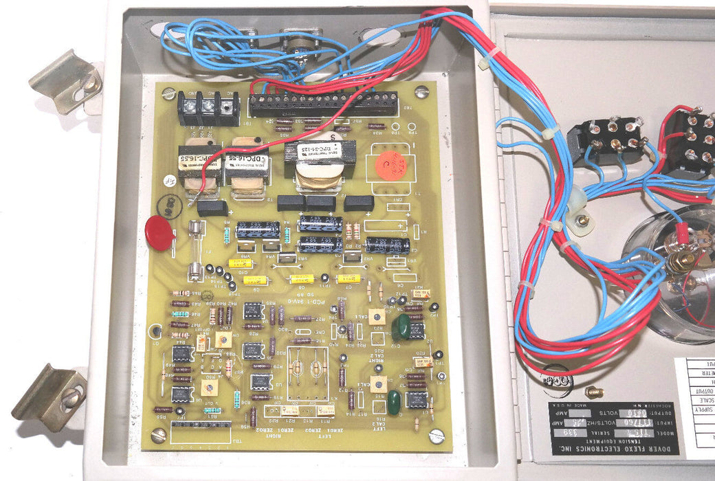 DOVER FLEXO ELECTRONICS TI5 TENSION INDICATOR EA1072C, PCD-1, TI5-C