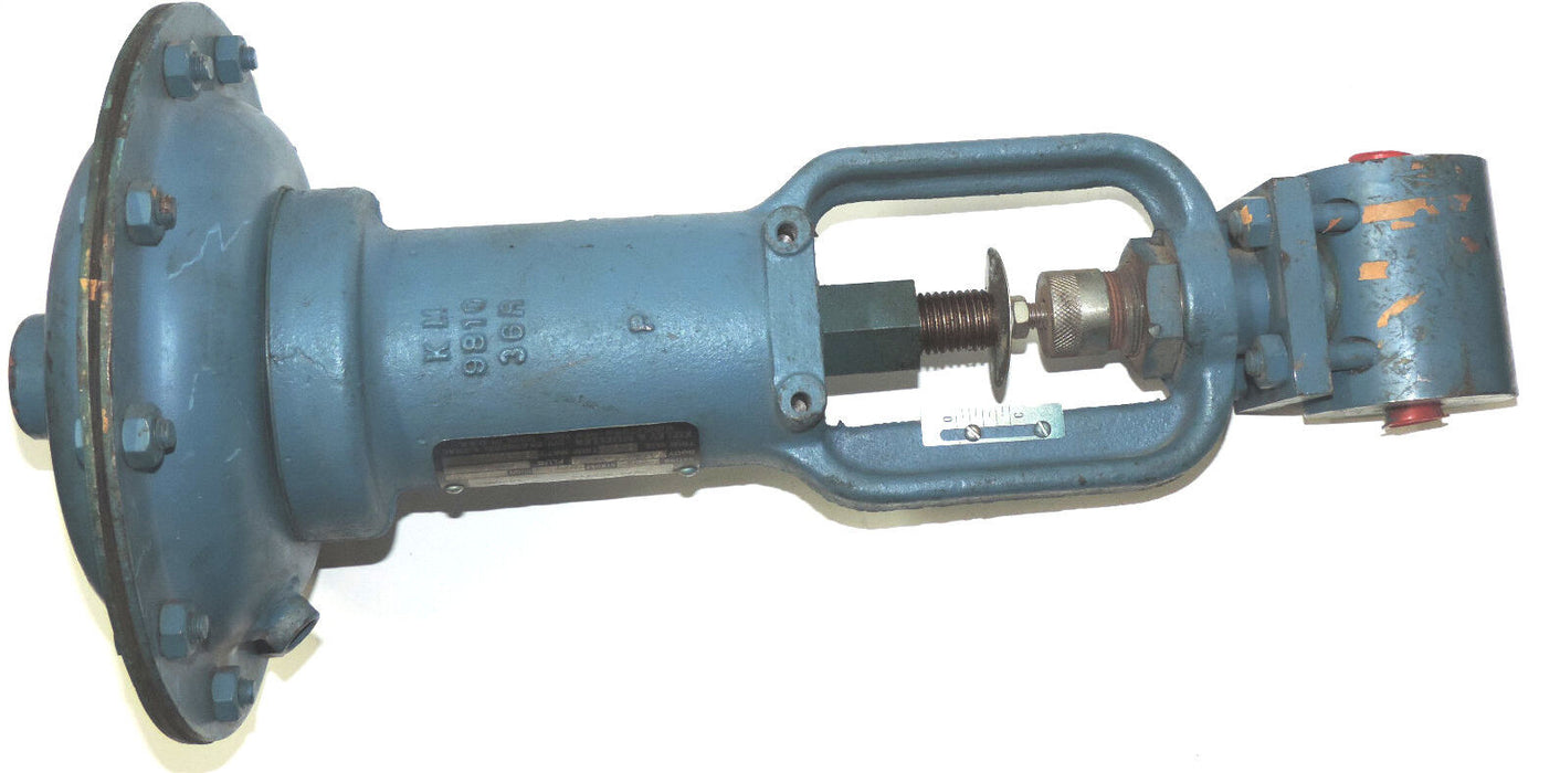 KIELEY AND MUELLER TYPE GBR  ACTUATOR DL-30-R-A, 100 PSI. KM 981036R
