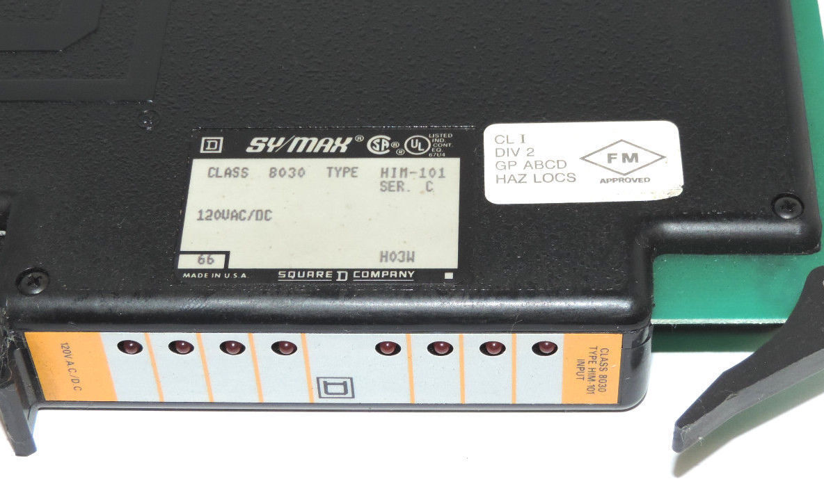 SQUARE D 8030-HIM-101 SER. C INPUT MODULE 8030HIM101