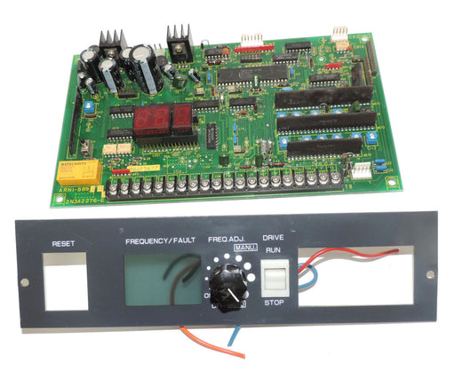 TOSHIBA ARNI-889 D 13 CONTROL BOARD 2N3A2276-E INCLUDES FACEPLATE. ARNI889