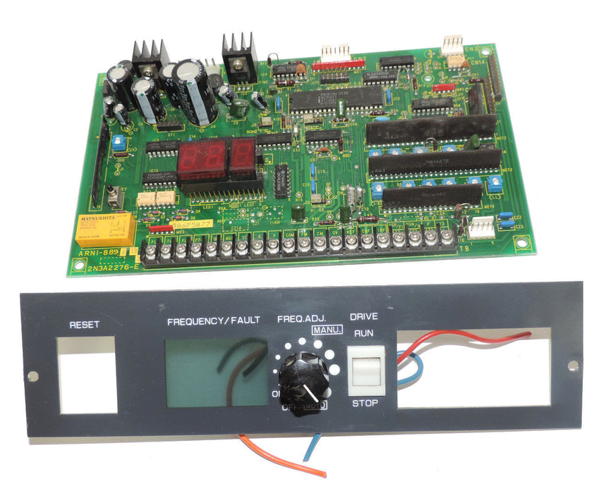 TOSHIBA ARNI-889 D 13 CONTROL BOARD 2N3A2276-E INCLUDES FACEPLATE. ARNI889