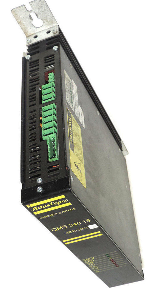 ATLAS COPCO 4240-0311-80 SERVO CONTROLLER QMS-340-15, 4240031181-0004, QMS34015