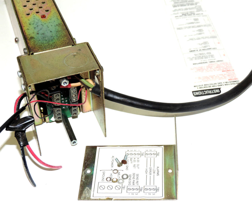 DETEKTOR I COMBUSTIBLE GAS DETECTION SYSTEM PANEL ROSEMOUNT ANALYTICAL 624303