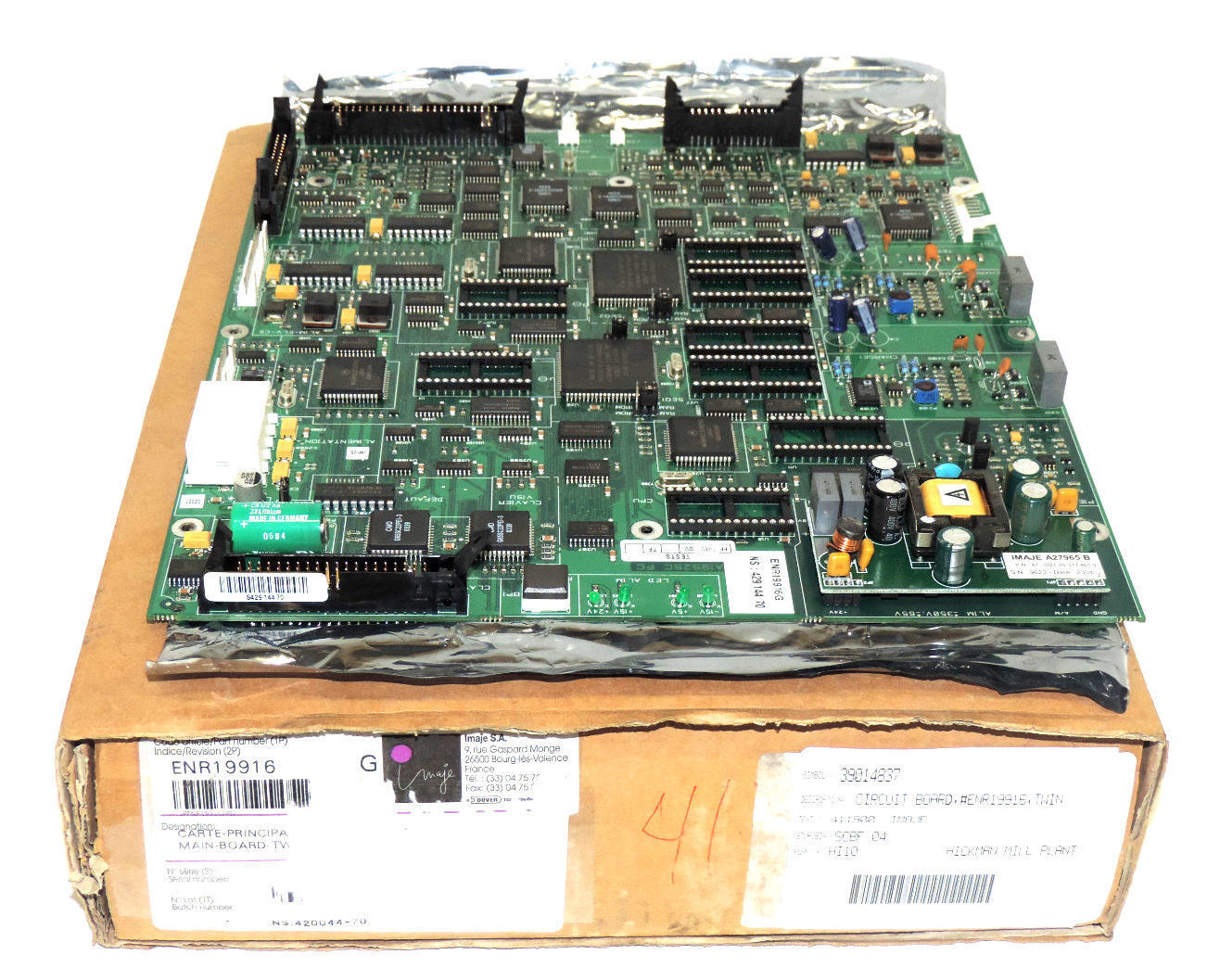 IMAJE ENR19916G MAIN BOARD W/ A27965-B BOARD, 47-I021-V9.117.401.0