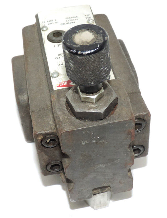 DOUBLE A B-06-HI-10A3 RELIEF FLUID VALVE B06HI10A3 MAX PSI 3000