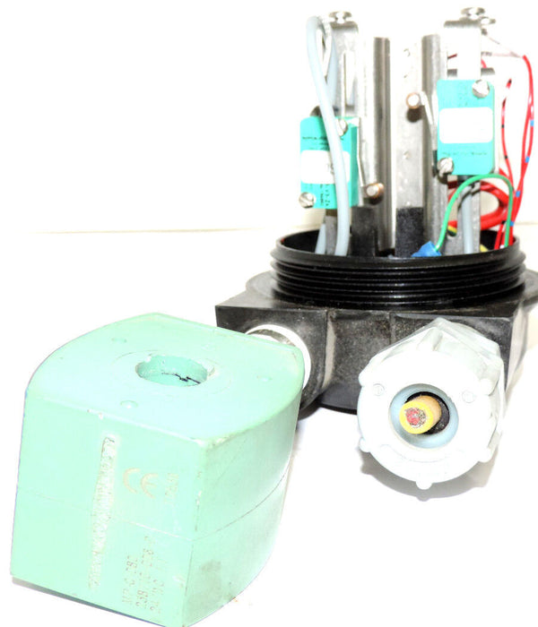 ITT IP 66 NEMA 4X OPEN/CLOSE SWITCH BACK WITH ASCO MP-C-080 SOLENOID