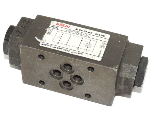 NACHI OCP-G01-A1-20 MODULAR VALVE OCPG01A120 PILOT OPERATOR VALVE