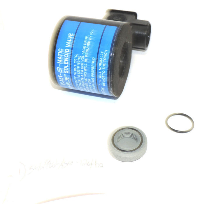 NEW PLAST-O-MATIC VALVE COIL ASSEMBLY WATERTIGHT 110-120V 50-60HZ