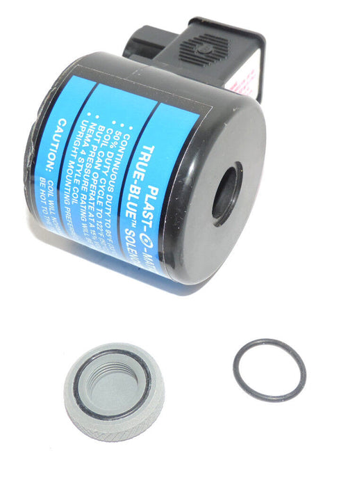 NEW PLAST-O-MATIC VALVE COIL ASSEMBLY WATERTIGHT 110-120V 50-60HZ