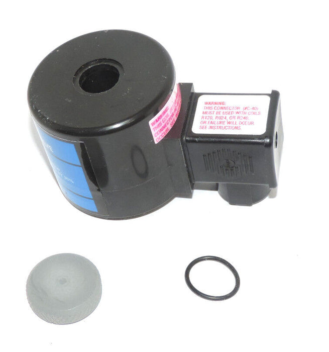 NEW PLAST-O-MATIC VALVE COIL ASSEMBLY WATERTIGHT 110-120V 50-60HZ