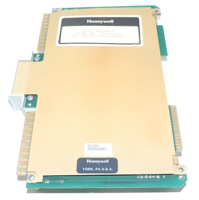 HONEYWELL 621-0010 OUTPUT MODULE ANALOG, 6210010 WITH 621-9950 TERM. BLOCK SET