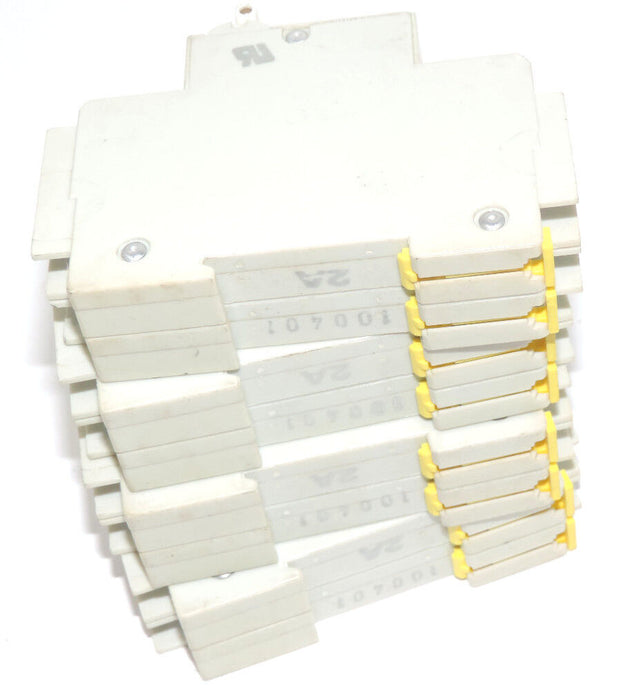 LOT OF 4 CBI HY-MAG, QZ-2(13)D, CURVE 2 CIRCUIT BREAKERS 2A, 480V~