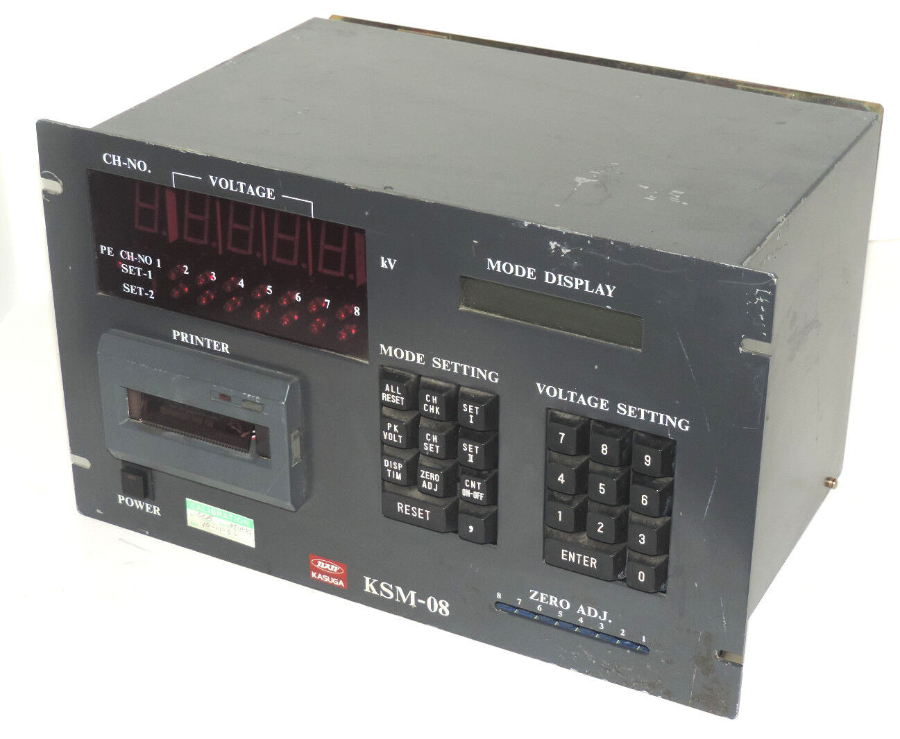 KASUGA KSM-08 DISPLAY UNIT WITH PRINTER KSM08