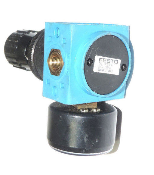 FESTO LR-1/8-S-B PRESSURE CONTROL VALVE, SERIE: 3478, EDV-NR. 10582
