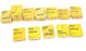 LOT OF 78 BUSSMANN FUSES ABC-3/4, ABC-30, MDL-8, MDL-20, GDA315MA, AGW-30, AGA-5