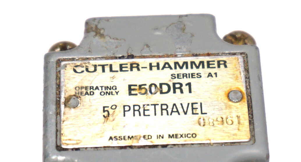 CUTLER-HAMMER E50DR1 OPERATING HEAD E50-DR1 SERIES A1