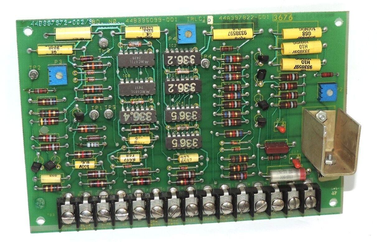 FANUC 44A397822-G01 BOARD TRLC1, 44B397372-002/3 BD. NO. 44B395099-001