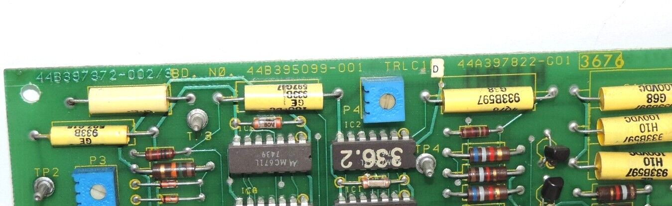 FANUC 44A397822-G01 BOARD TRLC1, 44B397372-002/3 BD. NO. 44B395099-001