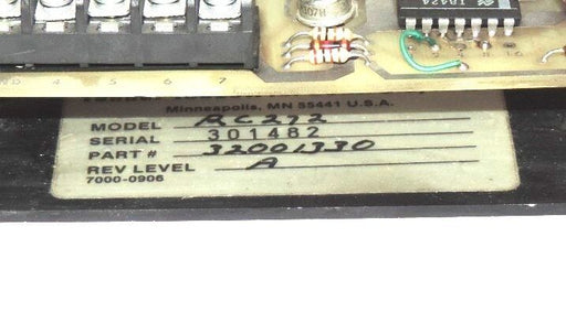 FENNER MODEL RC272 OSCILLATOR AND FREQUENCY SCALER 32001330 REV LEVEL A