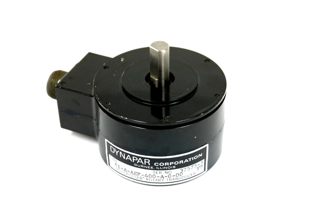 DYNAPAR 61-A-AEF-400-A-0-00 FB ROTOPULSER ROTARY TRANSDUCER 61AAEF400A000